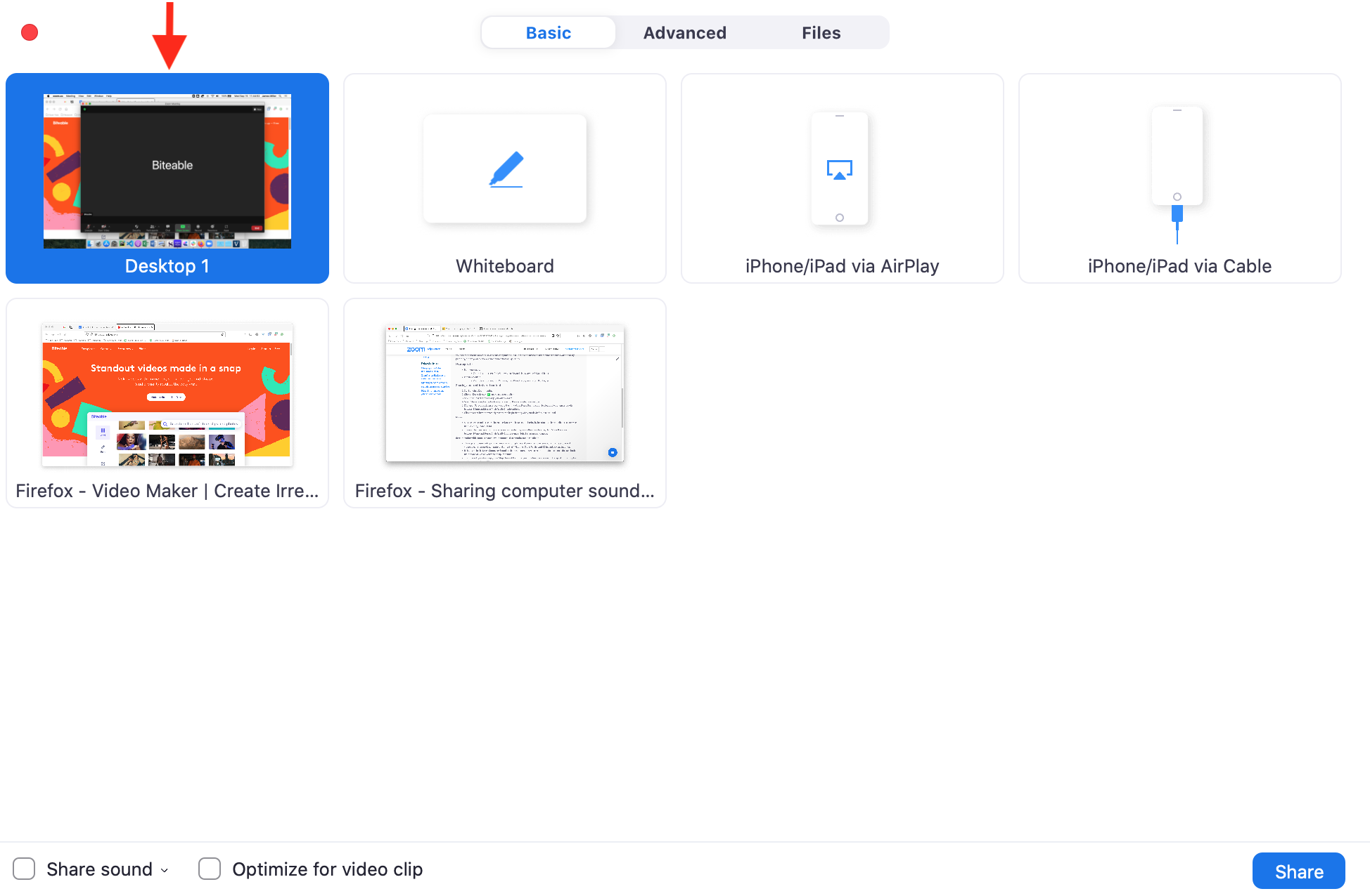 How to share your screen on Zoom with audio (Mac, PC, iPad)