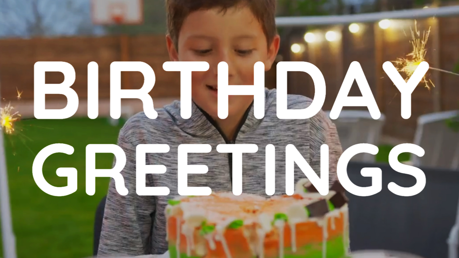 Birthday Greetings | Animated Video Templates | Biteable