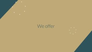 Graphic with a diagonal split background in teal and mustard colors, featuring the text "Biteable video maker" in the center.