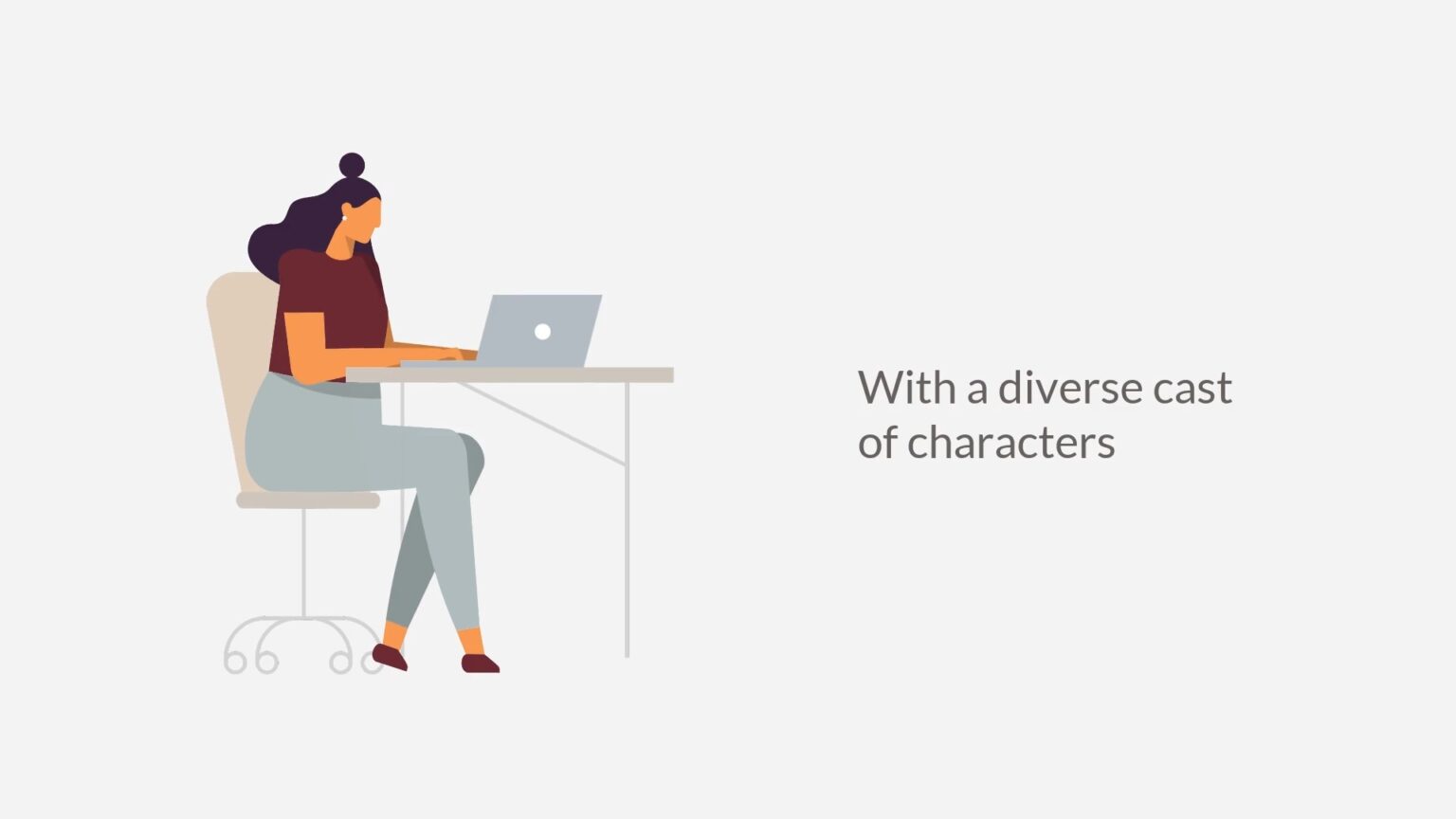 Diverse Workplace Scenes | Animated Video Templates | Biteable