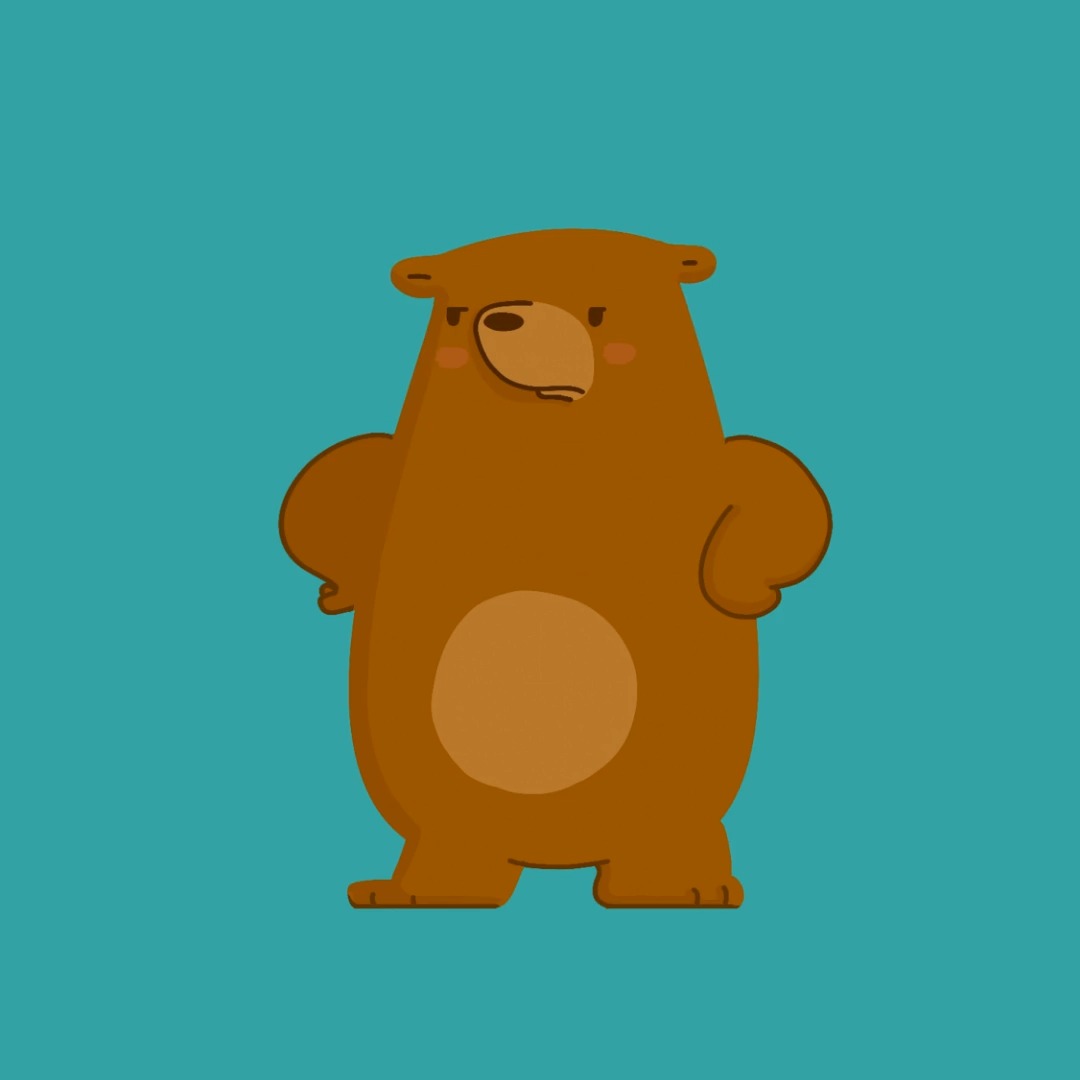 Animated Bear And Friends Characters | Biteable