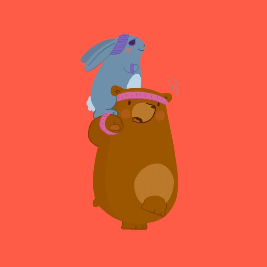 Animated Bear And Friends Characters | Biteable