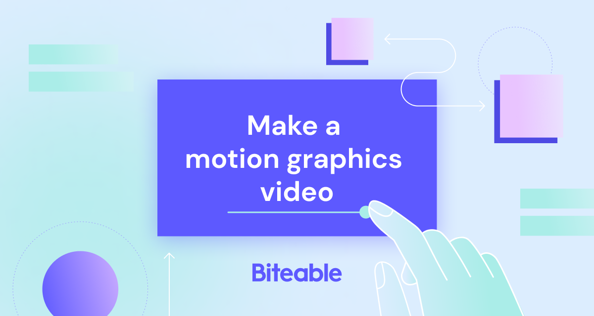 What is motion graphics? - Biteable